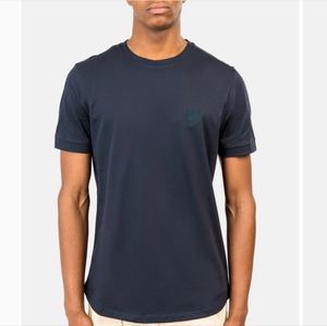 INIMIGO Men's Classic Heart Embroidered Tee Blue